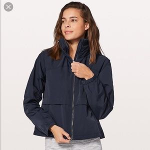 Lululemon Olive green effortless jacket